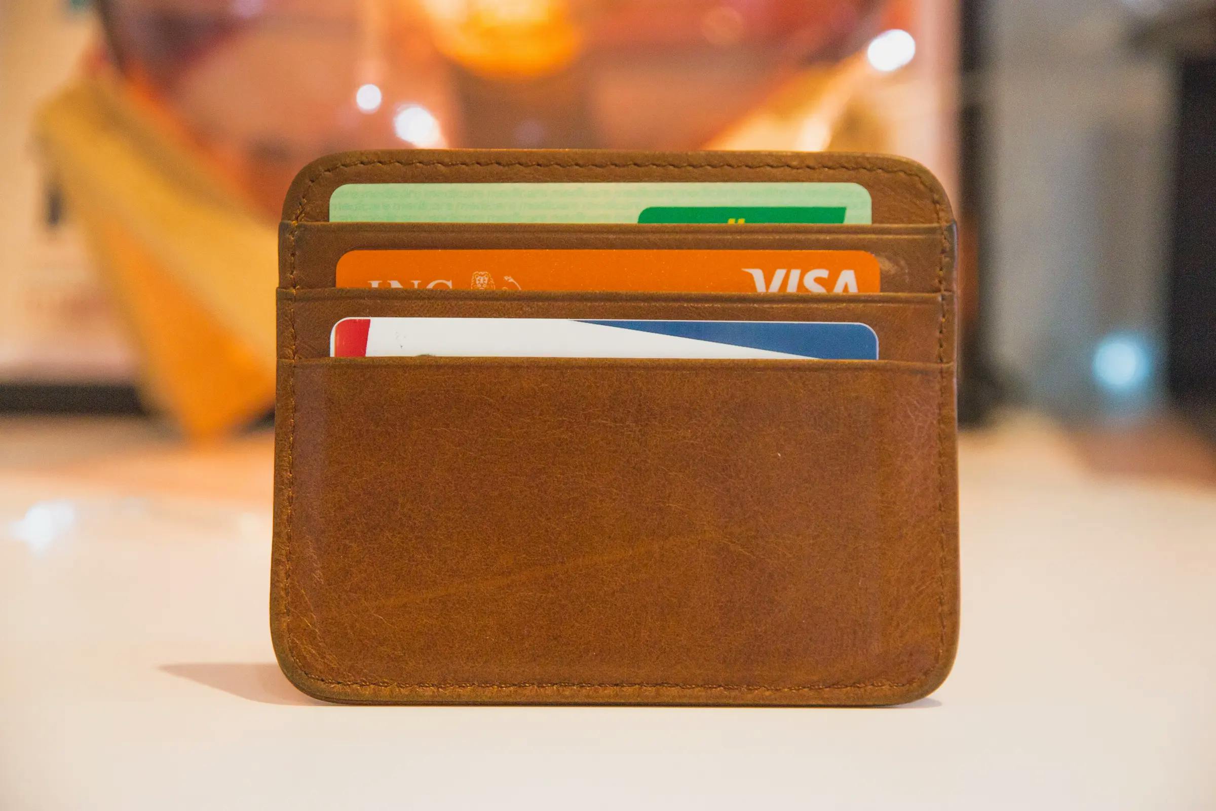 Wallet with Debit Cards